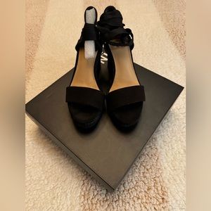 **New** I.N.C. International Concepts Women's Lace-Up Platform Wedge Sandal.